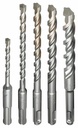 SDS-Plus 2CT 5 PC KIT Rotary Hammer Drill Bit