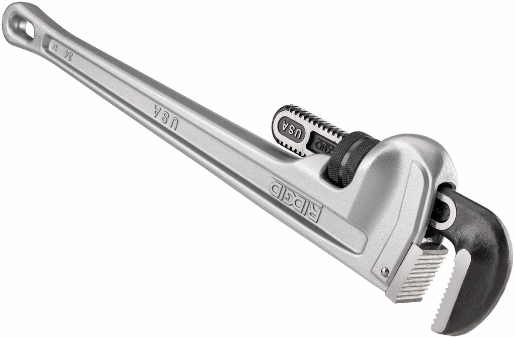 24" Aluminum Straight Pipe Wrench