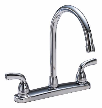 Kitchen Faucet with Lever Handles High Spout