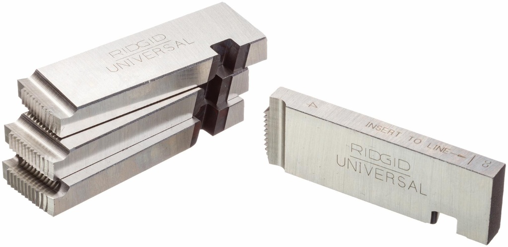 1/2" - 3/4" Pipe Dies for use in Universal Die Heads (Nos. 504A, 711, 713, 811A, 815A, 816, 817 and 842)