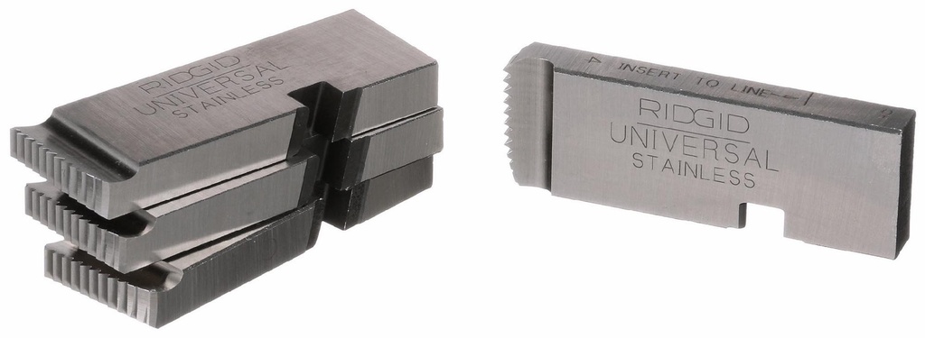 Pipe Dies for use in Universal Die Heads (Nos. 504A, 711, 713, 811A, 815A, 816, 817 and 842)