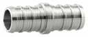 SSPEX-C05 - '1/2" 304SS Crimp PEX Coupling - F1807'