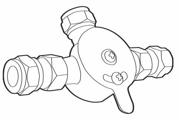 Mixing Valve with Integral Check