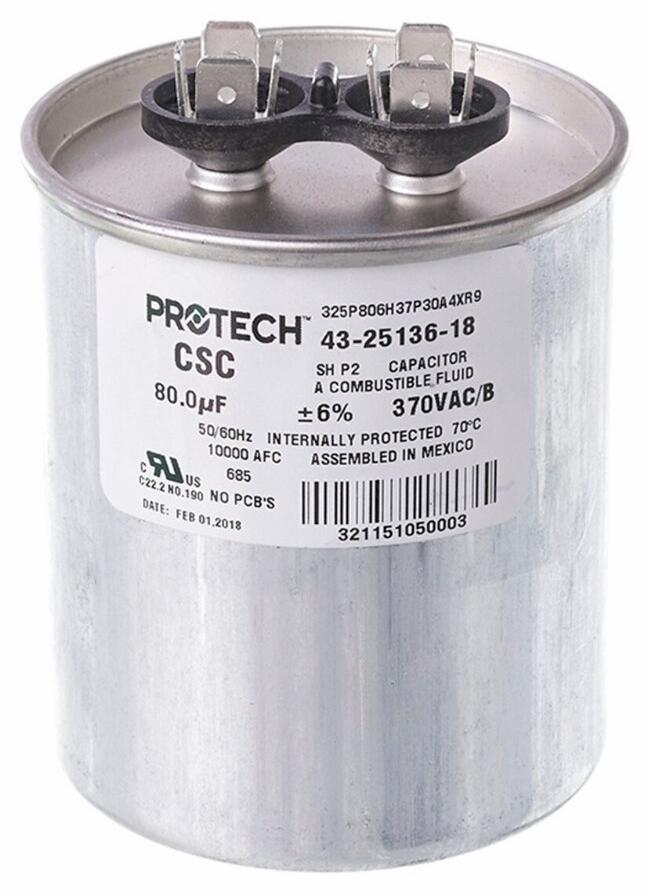 Capacitor - 80/370 Single Round