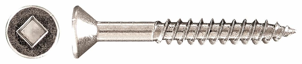 #12X1-1/4 STEEL WOODSCREW 100
