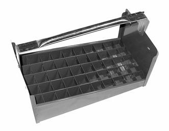 Nipple Box, 1/2" x Cl-6 Holds 77 pcs