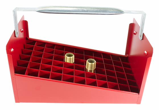 Nipple Box, 3/4" x Cl-6 Holds 66 pcs