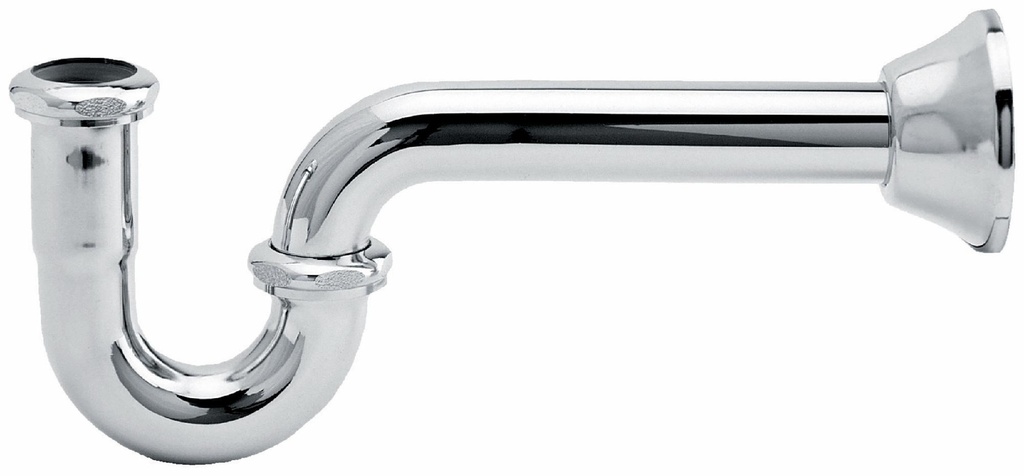 P-TRAP CP 20GA CSA. 1 1/4IN W/DEEP FL AN