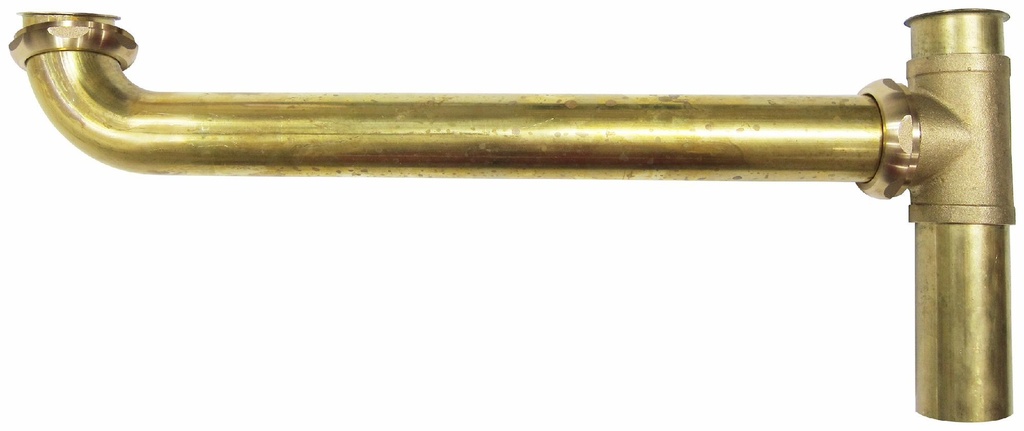 CONTINUOUS WASTE BRASS CSA. 16IN EO DIRE