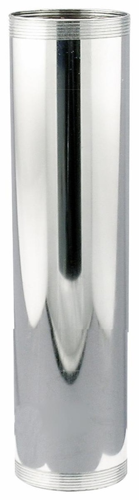 WASTE TUBE CP. 1 1/2IN x 6IN THREADED BO