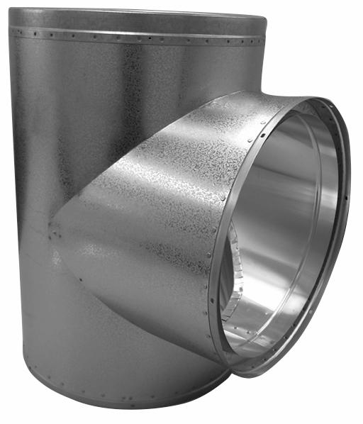 12" x 12" x 12" Double Wall Tee