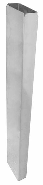 3-1/4" x 10" x 8' Wall Stack Duct 30ga (per foot)