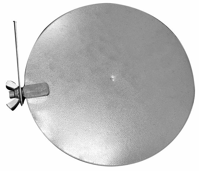 5" Pipe Damper Single Stem 26ga