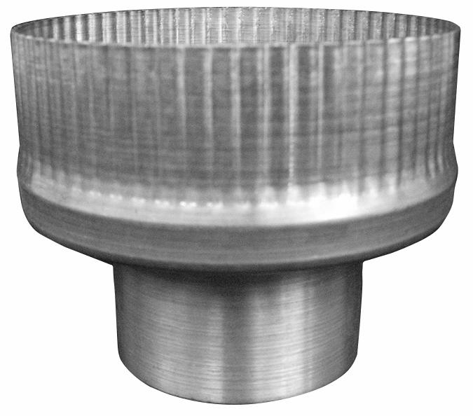 3"-5" Spun Increaser Galvanized