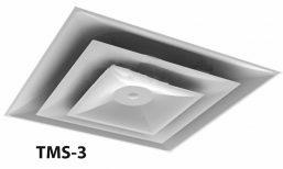 8" to 24" x 24" Lay-In Ceiling Diffuser