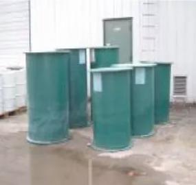 FBGLASS PUMP CHAMBER W/LID