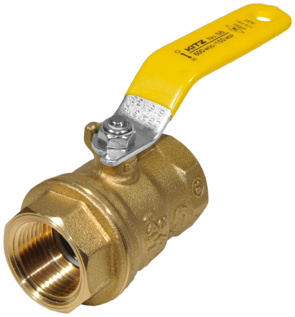 3/8 IP KITZ BALL VALVE 58