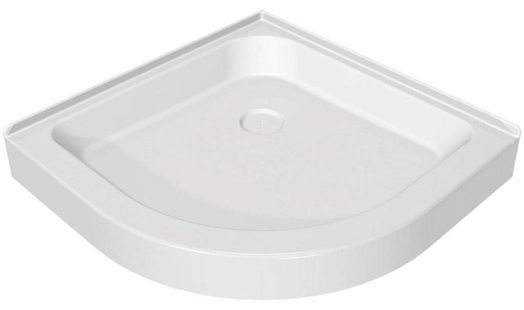 36" Neo-Round Center Drain Corner Shower Base
