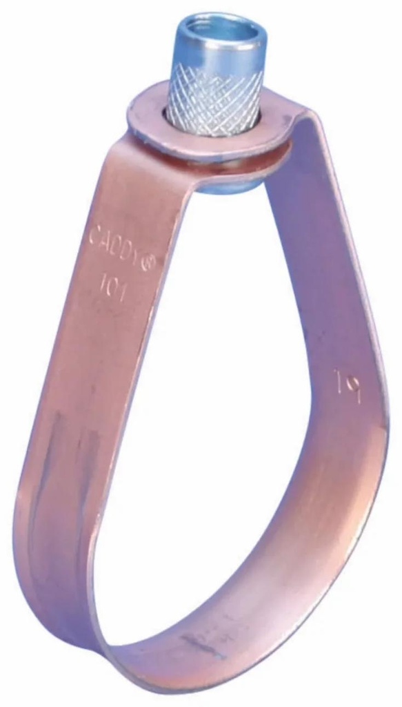 101 Loop Hanger for Copper Tube, 1 1/2" Pipe, 1 5/8" (41.3 mm) OD, 3/8" Rod