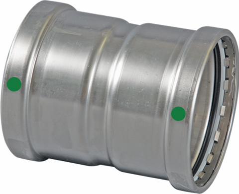 3 P/P STAINLESS STEEL CXC COUPLING W/STP XL