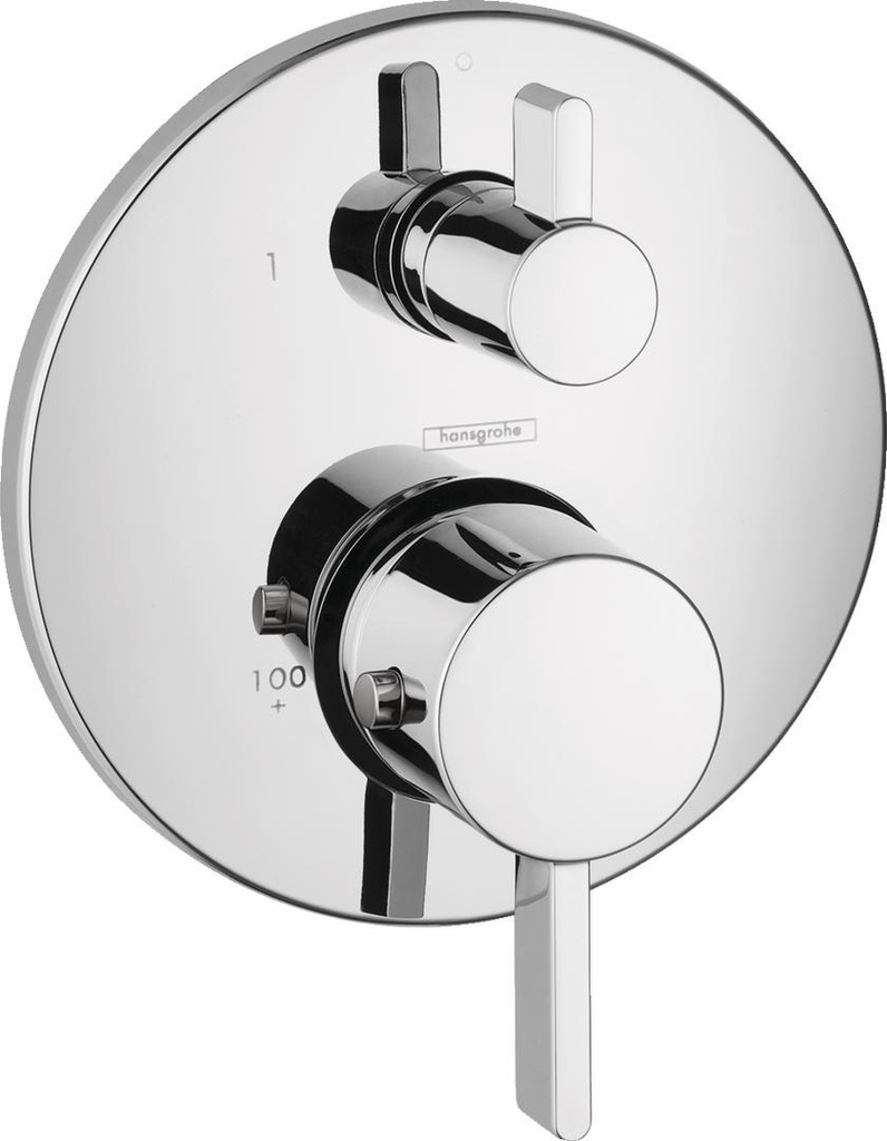 Ecostat S Thermostatic Trim with Volume Control and Diverter