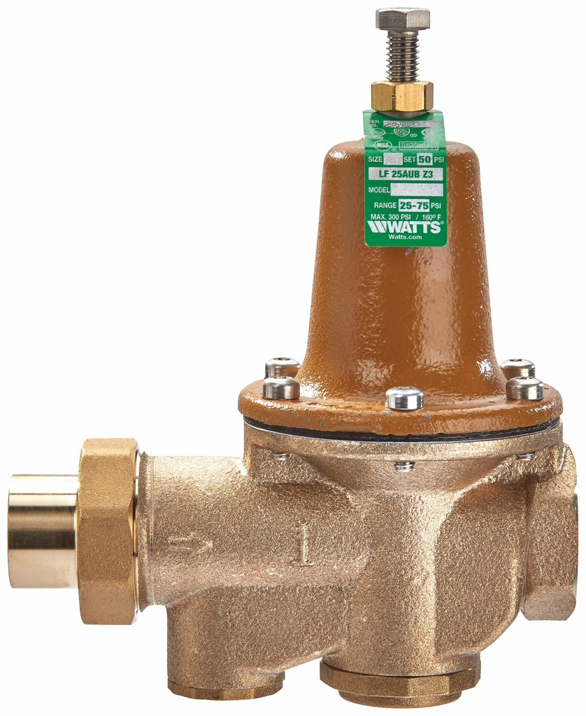 1/2 In LF25AUB-S-Z3 1/2 Water Pressure Reducing Valve
