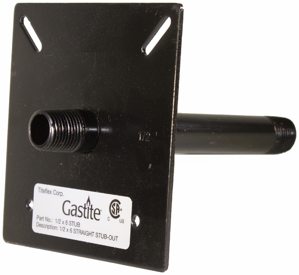 3/4"M X 6"LENGTH STRAIGHT STUB