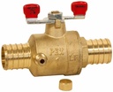 1 PEX-CRIMP STOP + DRAIN LF