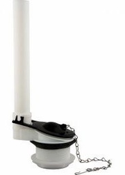 [5455535] WHITE PLASTIC FLUSH VALVE