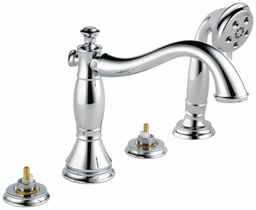 [3060950] Cassidy Roman Tub Faucet Trim with Hand Shower (Less Handles)