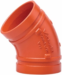 [6664036] 2-1/2" QuickVic Grooved 45 Elbow No. V11