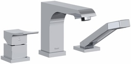 [2612601] Zendo 3-Hole Deck-Mount Tub Filler With Hand Shower Trim
