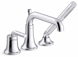 [2947230] Tone 3-Hole Deck Mount Tub Filler with Hand Shower