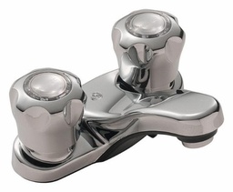 [3068861] Centerset Bathroom Faucet with Fluted Handles