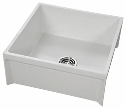 [5239052] MOP SINK MOLDED STONE 24X24 MSB2424