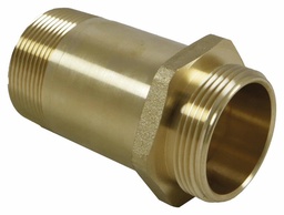 [3809615] 1-1/2 MNPT X MNPSH BR RACK NIPPLE