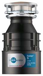 [4065185] Badger 5 Continuous Feed Food Waste Garbage Disposal 1/2 HP (less Cord)