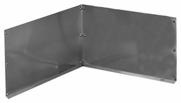 [5859903] 24" WALL GUARD STAINLESS STEEL