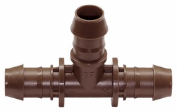 [4625095] 17mm Barb x Barb Tee