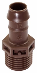 [4625100] 17mm Barb x 1/2 MPT Male Adapter