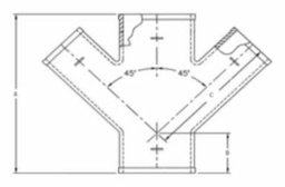 [7723063] 3 MJ DOUBLE WYE