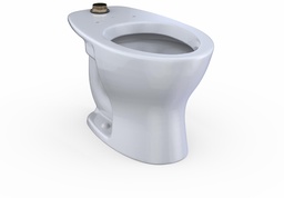 [1063165] Tornado Flush Commercial Flushometer Elongated Floor Mount Universal Height Toilet Bowl with Cefiontect