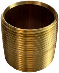 [7109250] 1/8 X CLOSE STD BRASS NIPPLE