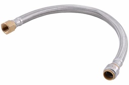 [1226030] 3/4 X24 STAINLESS STEEL BRAID W/HEATER CONNECTOR