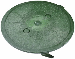 [1263010] 10 SureFit Round Green Universal Valve Box Lid