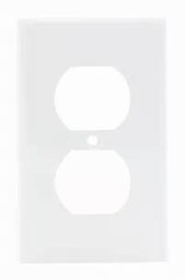 [7500298] ELECTRIC PLUG RECEPT PLATE WHITE 80703