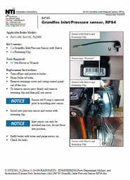 [3659862] INLET PRESSURE SENSOR, RPS4