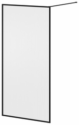 [3751792] Dune Framed Shower Shield with Fluted Glass