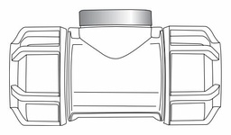 [5325057] 1"x3/4" FEMALE TEE CTS PHILMAC 3G