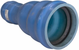 [7671006] 10"x6" PVC COUPLING CIOD DR18 BxB T.B. FAB BLUE BRUTE